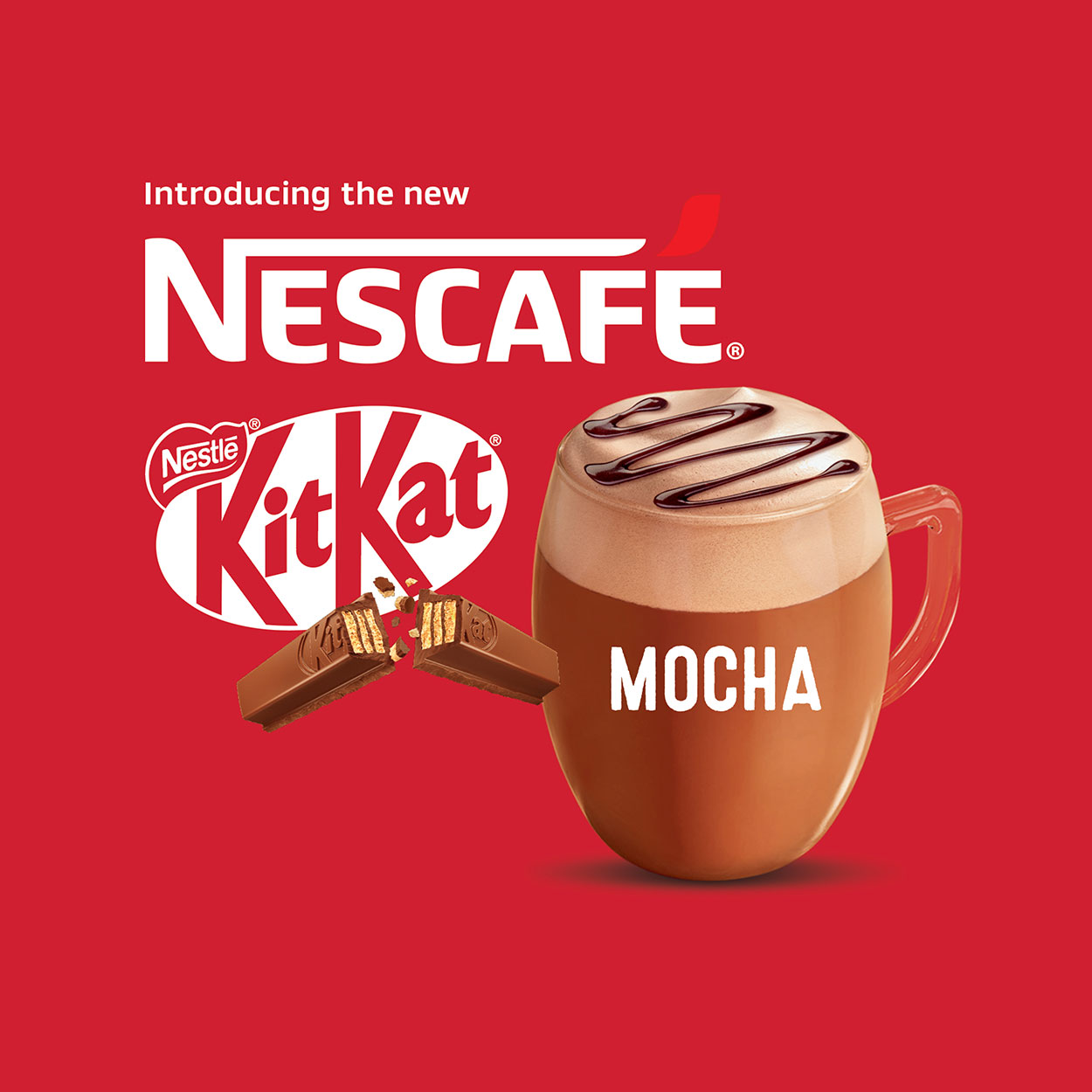 KitKat Nescafé Mocha digital banner