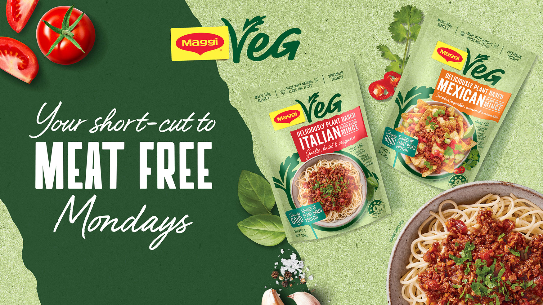 MAGGI: Your shortcut to meat free Mondays