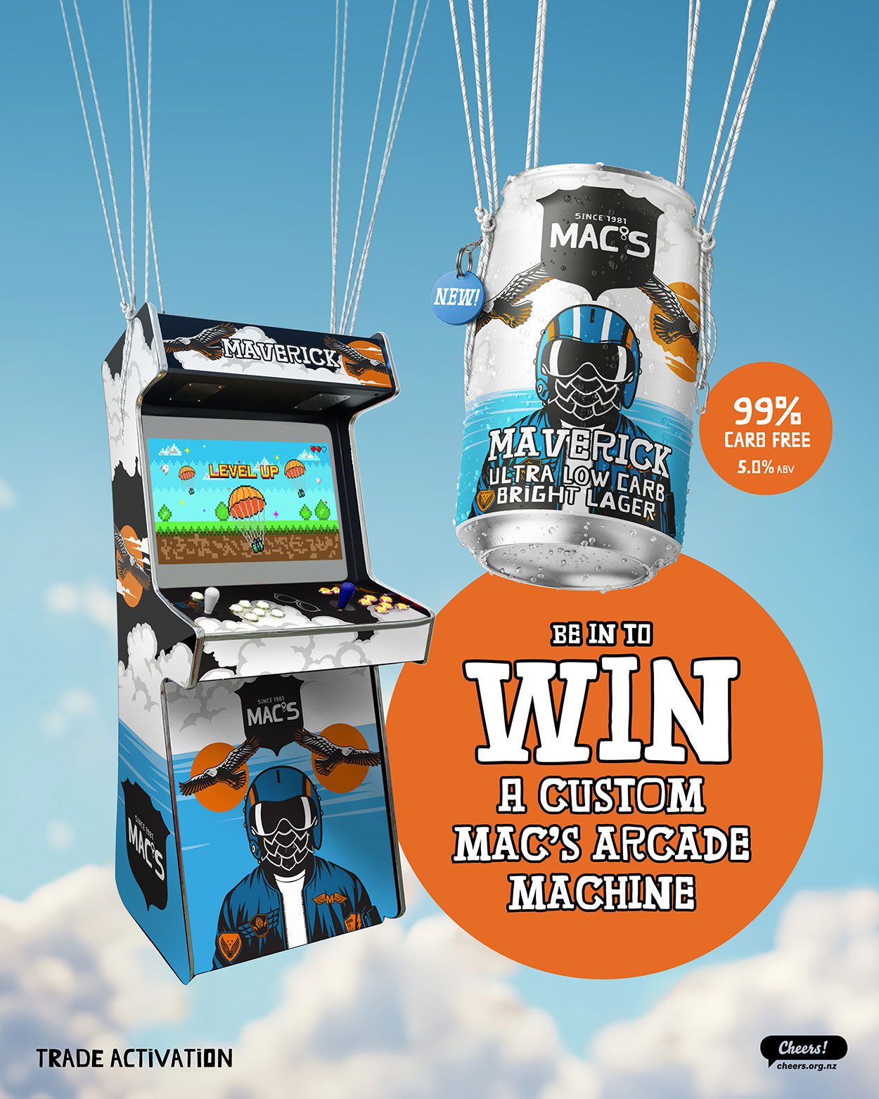 Mac’s Maverick Promotion: Win an arcade machine