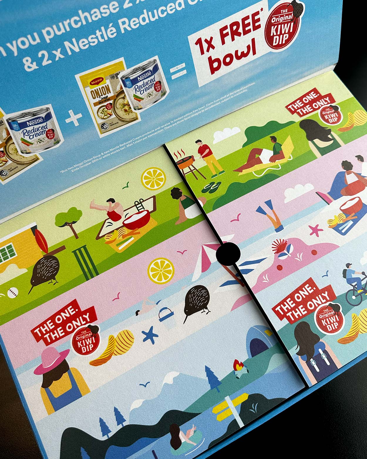 Original Kiwi Dip Limited Edition Bowl press pack unboxing